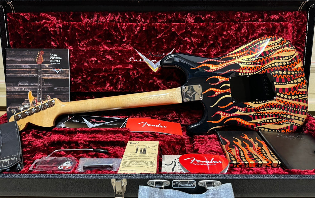 [중고A+] Fender Custom Shop MBS 1969 Stratocaster Art Work Sarah Gallenberger Greg Fessler 2020