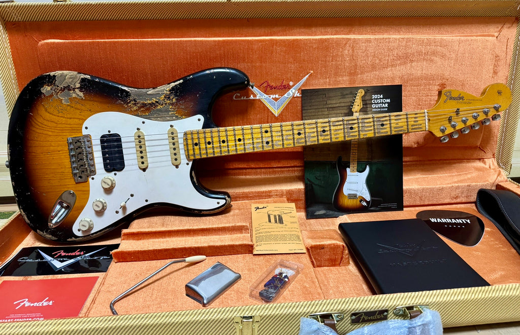[신품] Fender Custom Shop MBS Michiya Haruhata 春畑道哉 Stratocaster Heavy Relic 2CS by Jason Smith 2024年製