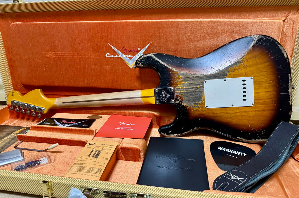 [신품] Fender Custom Shop MBS Michiya Haruhata 春畑道哉 Stratocaster Heavy Relic 2CS by Jason Smith 2024年製