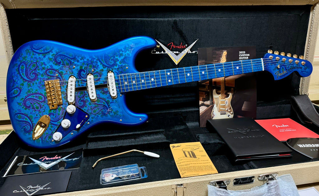 [신품] Fender Custom Shop MBS 1969 Stratocaster NOS BL.BRST Paisley Dennis Galuszka 2024