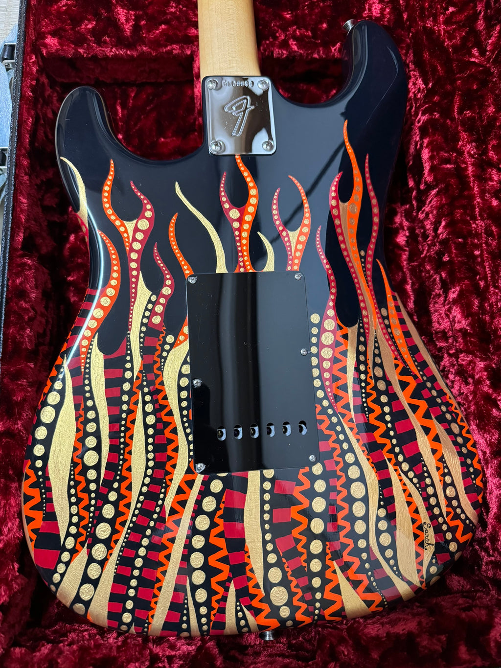 [중고A+] Fender Custom Shop MBS 1969 Stratocaster Art Work Sarah Gallenberger Greg Fessler 2020