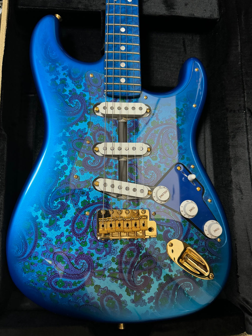 [신품] Fender Custom Shop MBS 1969 Stratocaster NOS BL.BRST Paisley Dennis Galuszka 2024