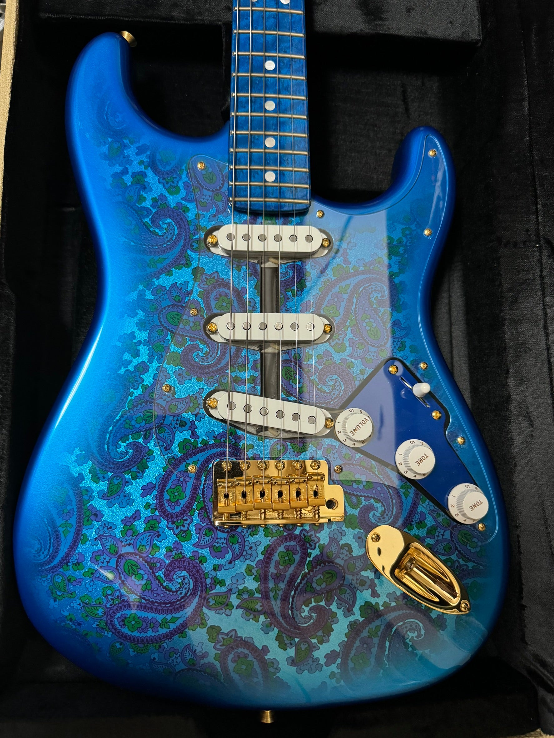 [신품] Fender Custom Shop MBS 1969 Stratocaster NOS BL.BRST Paisley Dennis Galuszka 2024
