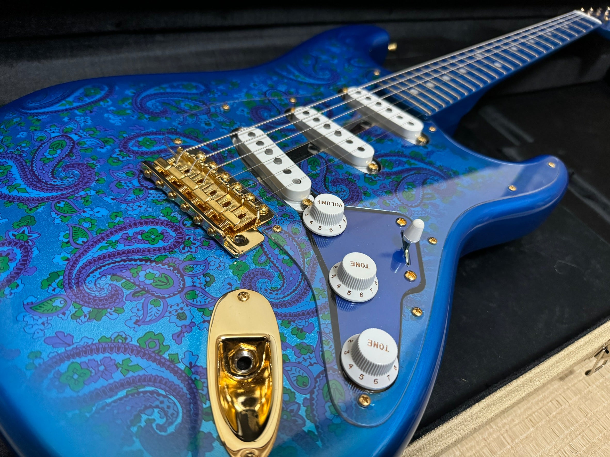 [신품] Fender Custom Shop MBS 1969 Stratocaster NOS BL.BRST Paisley Dennis Galuszka 2024