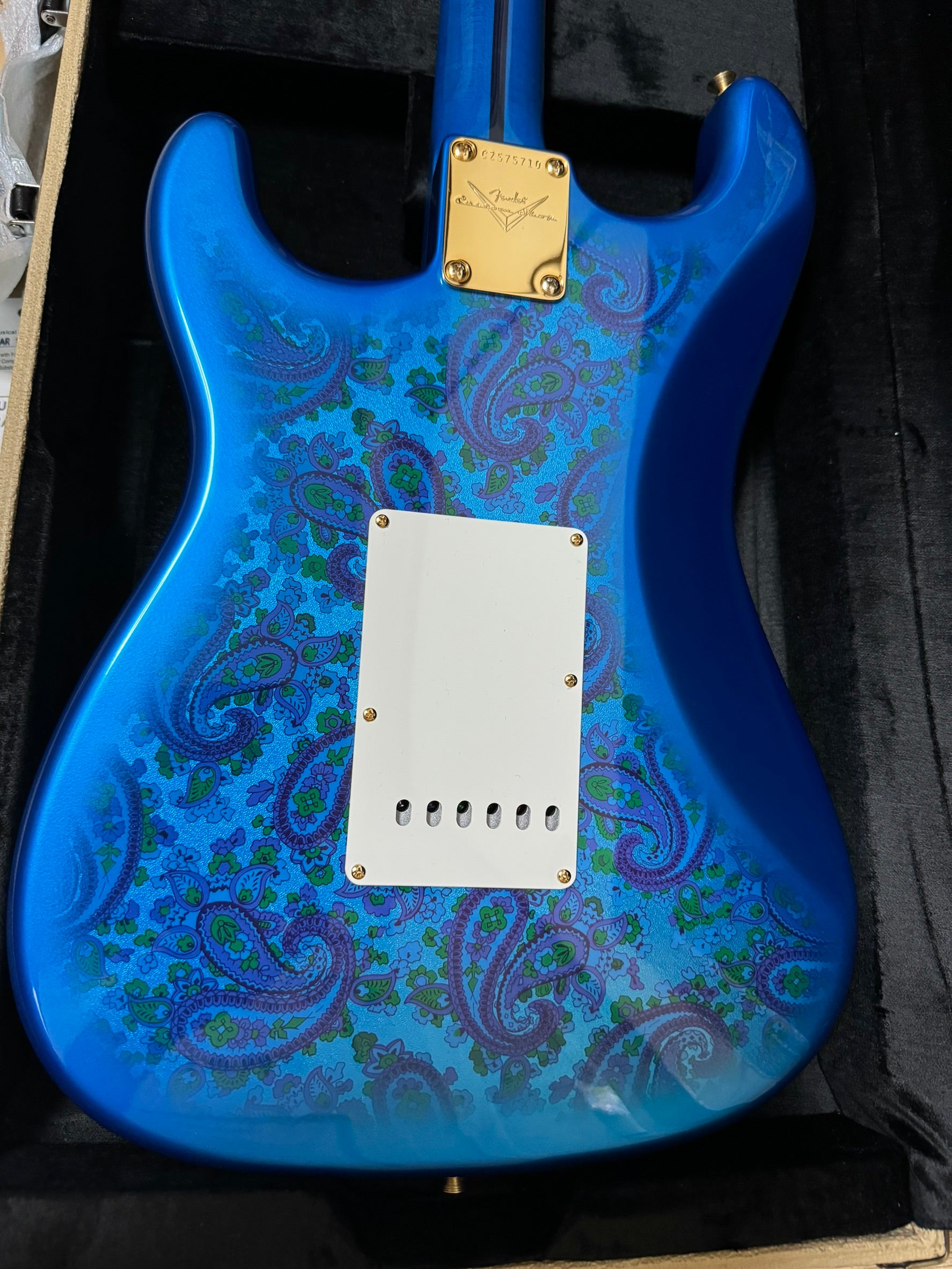 [신품] Fender Custom Shop MBS 1969 Stratocaster NOS BL.BRST Paisley Dennis Galuszka 2024