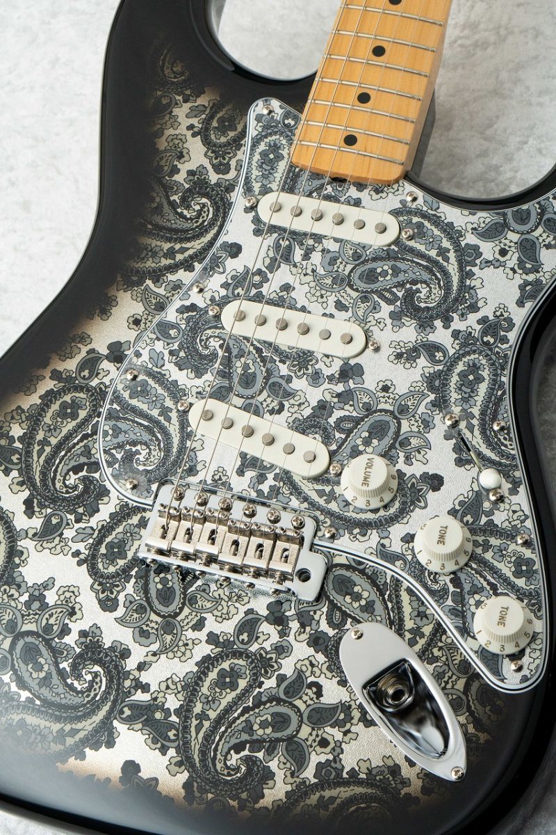 [한정부활] Fender Made in Japan Limited Stratocaster Black Paisley 【3.51kg】【JD25024683】